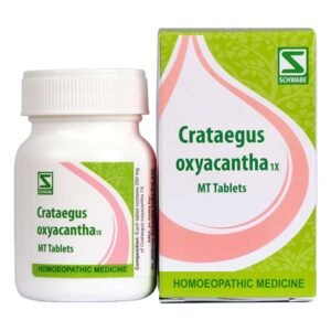 Crataegus Oxyacantha 1X homeopathic medicine tablet Schwabe