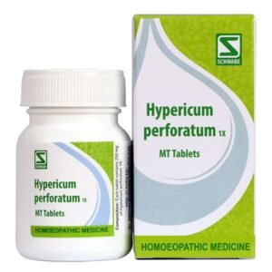 Hypericum Perforatum 1X homeopathic medicine tablet Schwabe