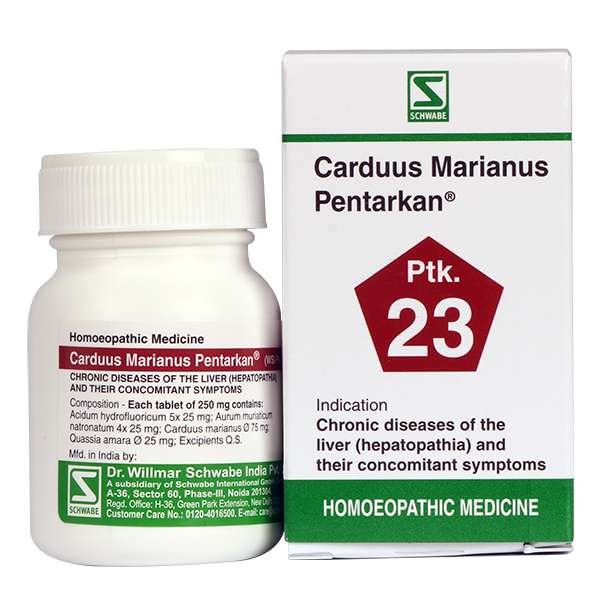 Schwabe Carduus Marianus Pentarkan - Homeopathic Liver Support