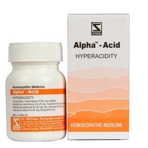 Schwabe Alpha-Acid (SCH-AR1) - Natural Digestive Support Homeopathic Remedy