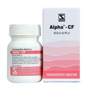 Schwabe Alpha-CF (SCH-AR3) - Natural Cold, Cough & Fever Relief Homeopathic Remedy