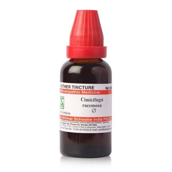 Cimicifuga Racemosa mother tincture for menstrual irregularities
