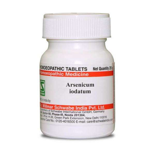 Arsenicum Iodatum trituration tablet for natural homeopathic healing