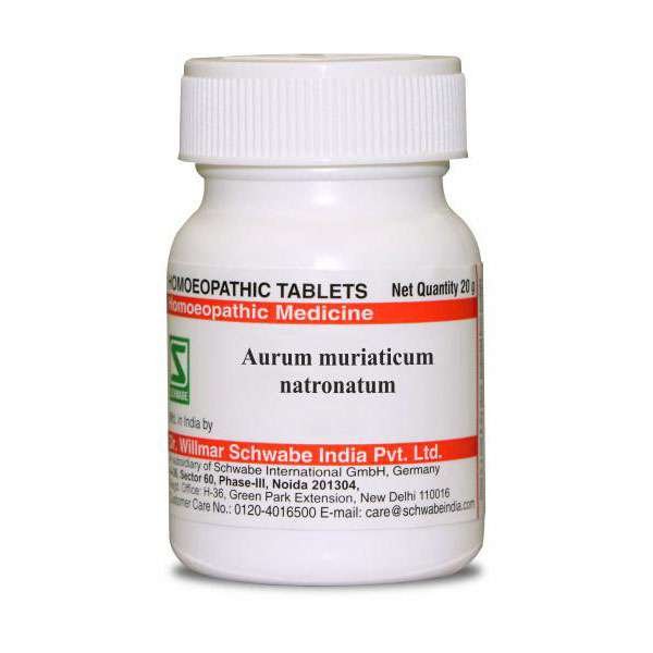 Aurum Muriaticum Natronatum trituration for natural homeopathic healing