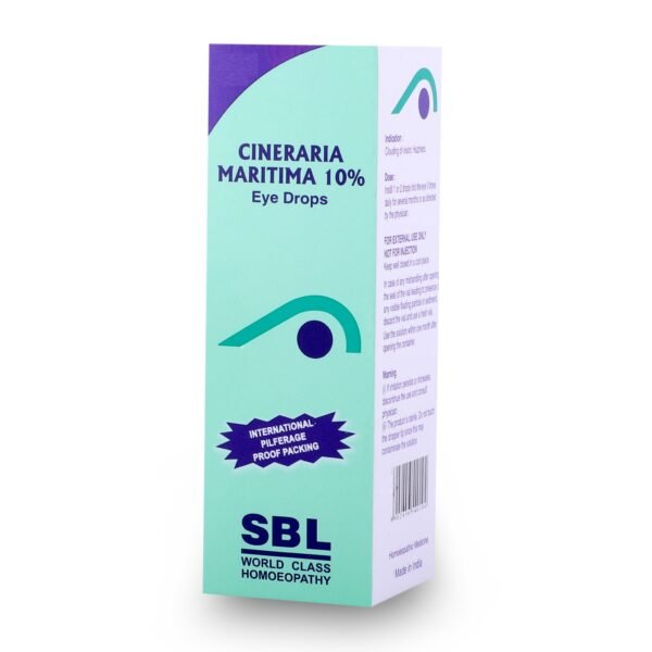 Cineraria Maritima 10% Eye Drops homeopathic medicine