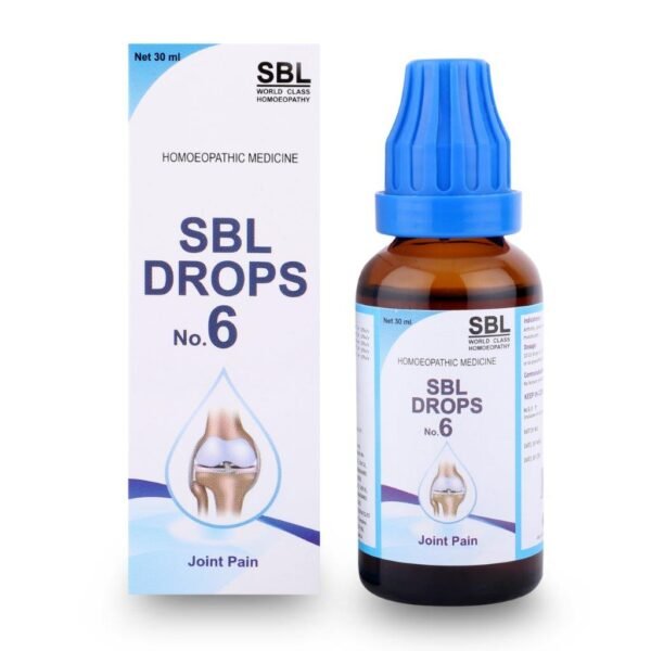 SBL Drops No. 6 SBL homeopathic medicine Canada