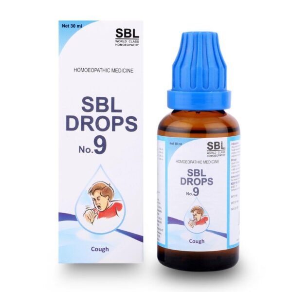 SBL Drops No. 9 SBL homeopathic medicine Canada