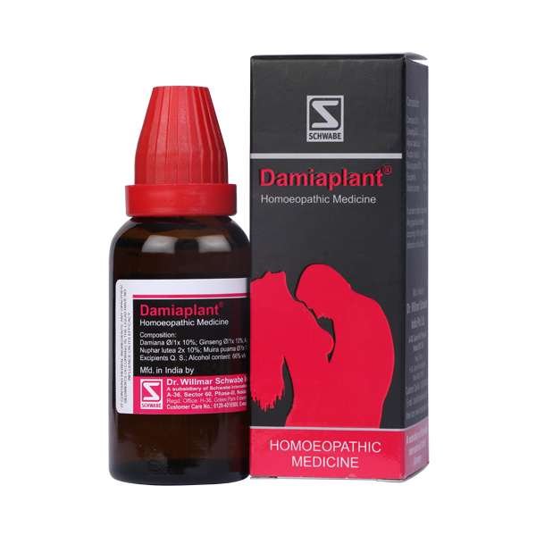 Schwabe Damiaplant homeopathic male vitality drops Canada